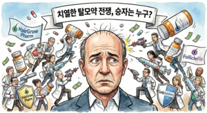 구글도 돈 태웠다…23조 ‘대머리’ 시장, 최후 승자는?