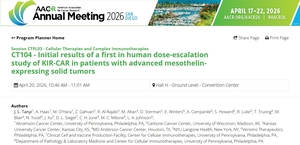 HLB이노베이션 자회사 베리스모, 고형암 CAR-T 임상1상 중간 결과 공개