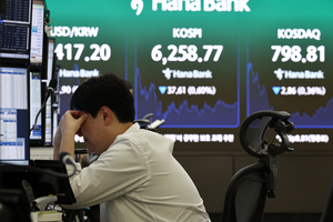 ‘반등 시도’ 코스피, 소폭 하락한 6250선 마감…코스닥 엿새만에 하락