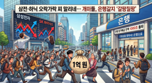 “삼전·하닉 오락가락 피 말리네”…불안한 개미들 ‘예금 피신’ 고민[주형연의 에구MONEY]