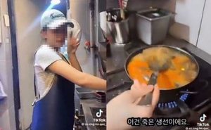 상한 생선 끓여 손님에?…매운탕 영상 확산 발칵, ‘장난’ 해명