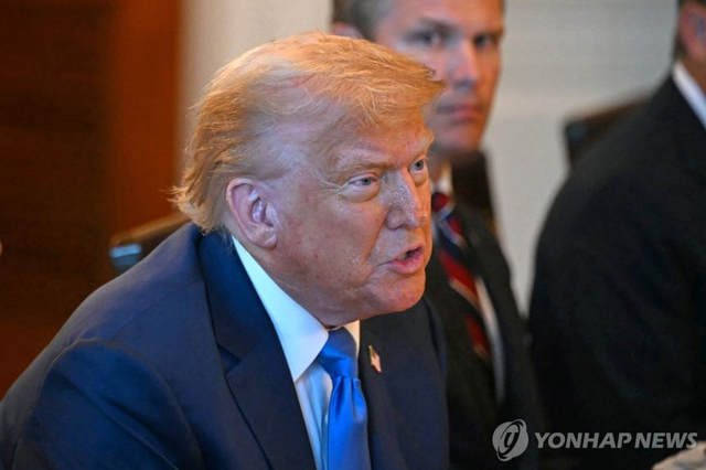 트럼프 미국 대통령. 연합뉴스
