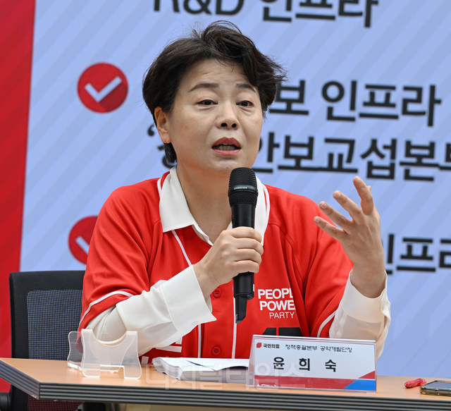 윤희숙 국민의힘 여의도연구원장 . 박동욱기자 fufus@