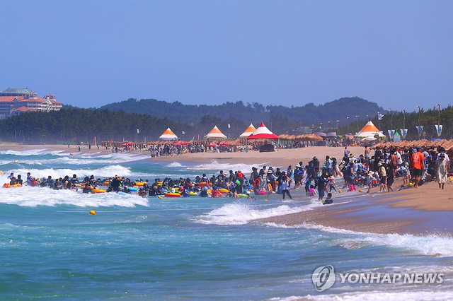 강원 양양 낙산해수욕장. 연합뉴스