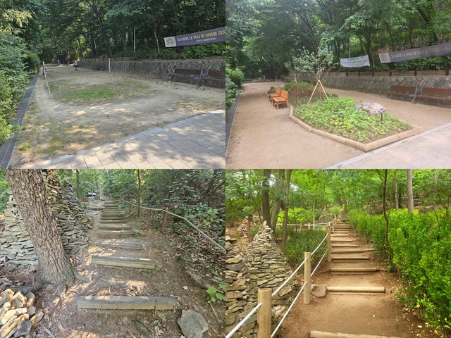 생태공원으로 조성 전과 후