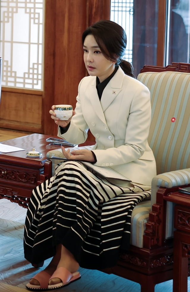 윤석열 전 대통령 부인 김건희 여사. [대통령실 제공]