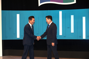 정청래·박찬대, 1차 TV토론…검찰개혁 ‘한 목소리’