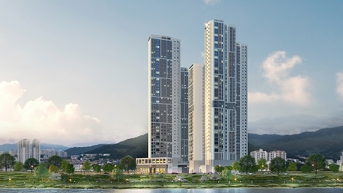 청주 남주 대원칸타빌 더 시엘 투시도