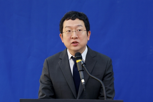 정민영 특검보가 7일 서울 서초구 순직해병특검팀 브리핑룸에서 관련 브리핑을 하고 있다.  [연합뉴스]
