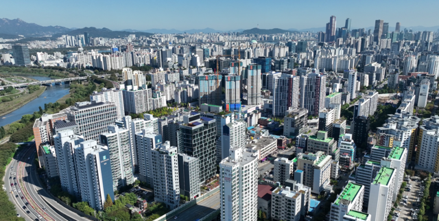 영등포 C-TOWER 드론 촬영 사진