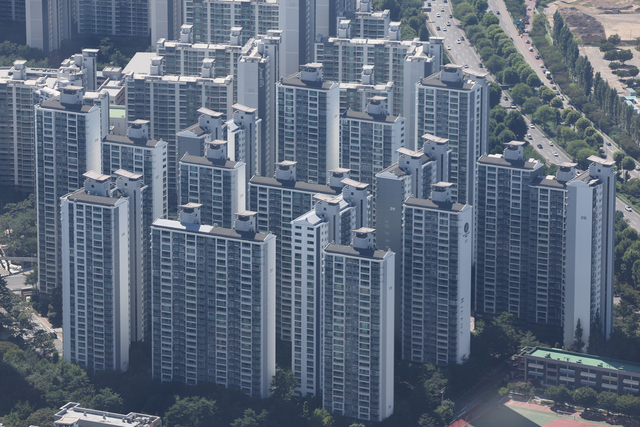 서울 시내 아파트 단지. [연합뉴스 제공]