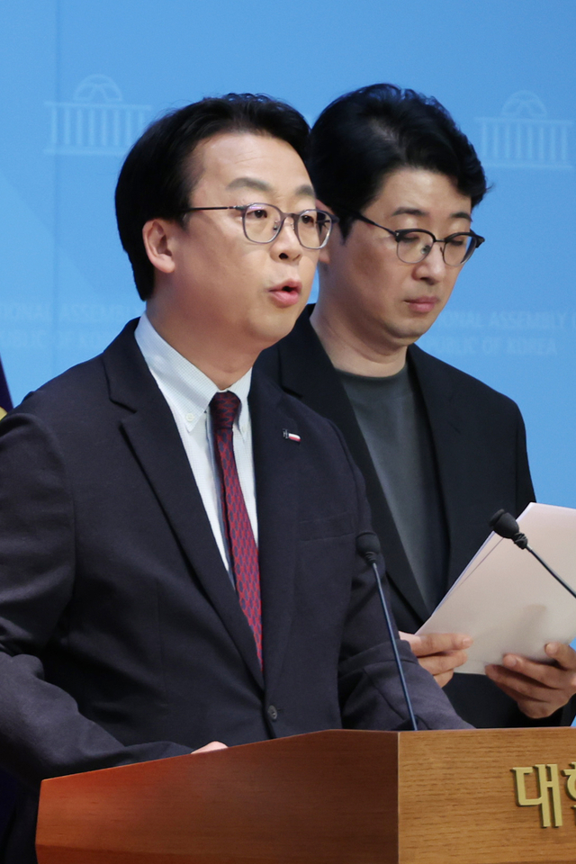 국민의힘 수석대변인을 맡고 있는 곽규택 의원. [연합뉴스]