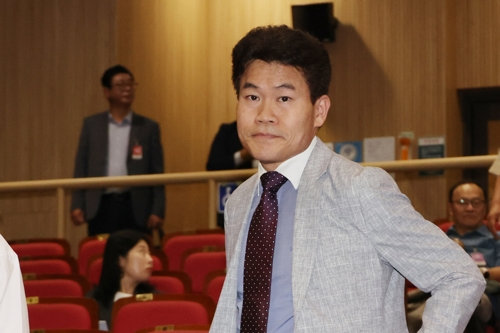 김문수 지지 시국토론회 참석한 전한길  [연합뉴스 자료사진]