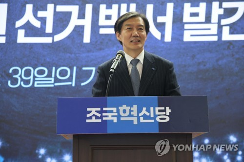 조국 전 조국혁신당 대표   [조국혁신당 제공]