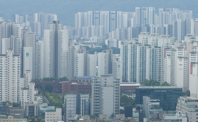 서울 시내 아파트 단지. [연합뉴스 제공]