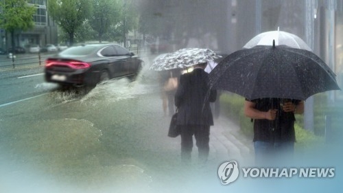 가을장마 CG. 연합뉴스TV 제공