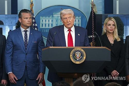 트럼프 미국 대통령. 연합뉴스