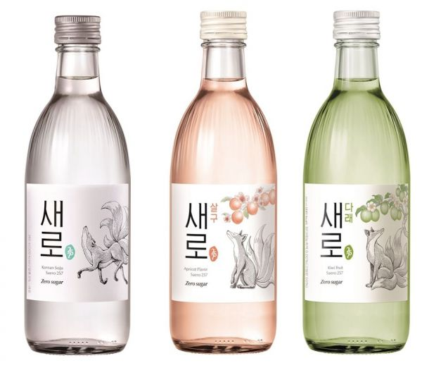 제로슈거 소주 새로. [롯데칠성음료 제공]