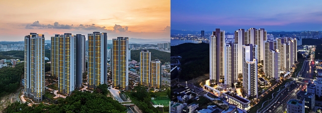힐스테이트 환호공원 전경