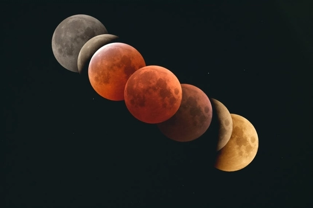 2022년 11월 8일 개기월식 사진
촬영 박영식 천문연 책임연구원