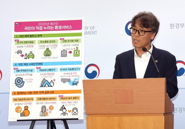 환경부, 내년 예산안 전기차 전환지원금 신설. [환경부 제공]
