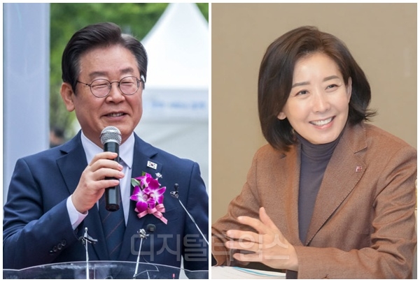 이재명 대통령(왼쪽)과 나경원 국민의힘 의원. [디지털타임스 DB]