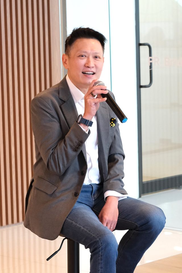 리처드 텅 바이낸스 최고경영자가 8일 한국을 찾아 디지털자산 산업과 바이낸스 현안 등에 대해 설명했다. [바이낸스 제공]