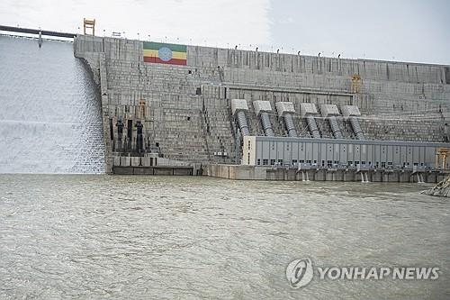 그랜드 에티오피아 르네상스 댐(GERD) 전경. AP 연합뉴스