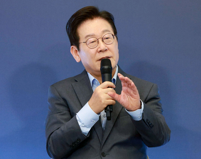 청년 스타트업 상상콘서트, 발언하는 이재명 대통령. 연합뉴스
