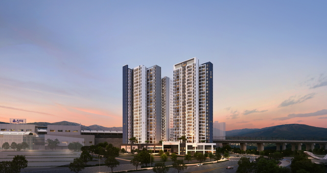 울산역 폴리시아 아이유쉘 투시도