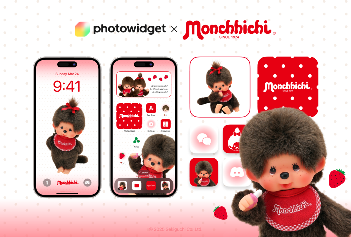 포토위젯, 글로벌 인기 캐릭터 '몬치치'와 콜라보 폰꾸미기 테마 출시 - 뉴스 썸네일 이미지
