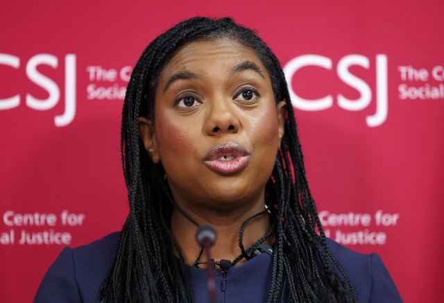 케미 바데노크 영국 보수당 대표. EPA 연합뉴스