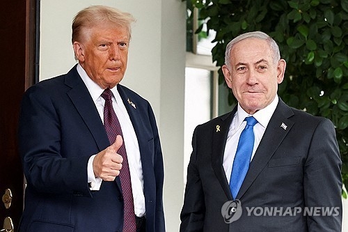 트럼프 대통령과 네타냐후 이스라엘 총리. 연합뉴스