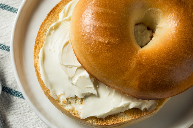 크림치즈 베이글. 게티이미지뱅크
