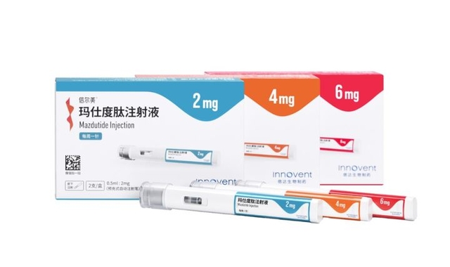 중국 이노벤트 바이오로직스의 비만 치료제 '신얼메이'.  홈페이지 캡처
