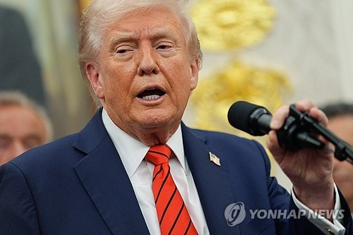 도널드 트럼프 대통령 [로이터=연합뉴스 자료사진]