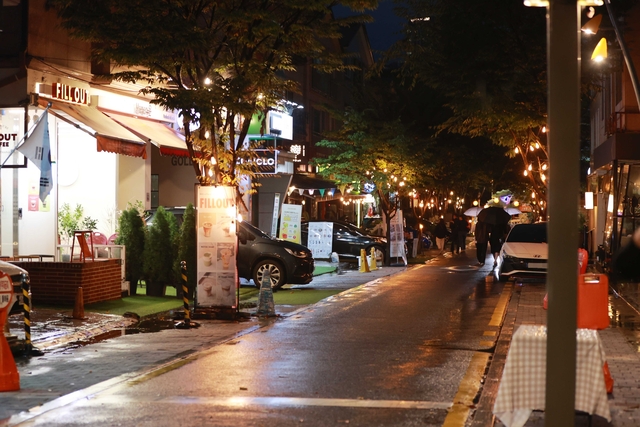 11일 점등식을 가진 용인 보카 코지 가든