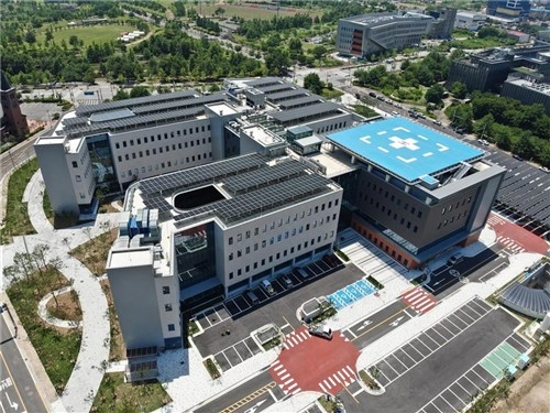 동부건설이 준공한 국립소방병원. [동부건설 제공]