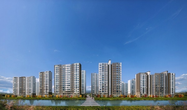 시흥거모 대방 엘리움 투시도