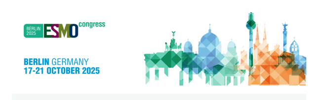 유럽종양학회(ESMO)2025 홈페이지.
