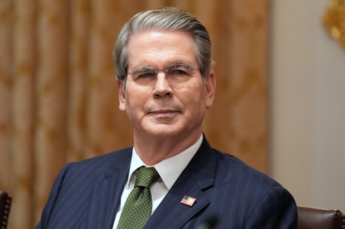 베선트 미국 재무부 장관 [AP 연합뉴스 자료사진]