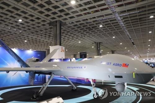 대만산 공격용 대형 무인기 텅윈(MU1811). 연합뉴스