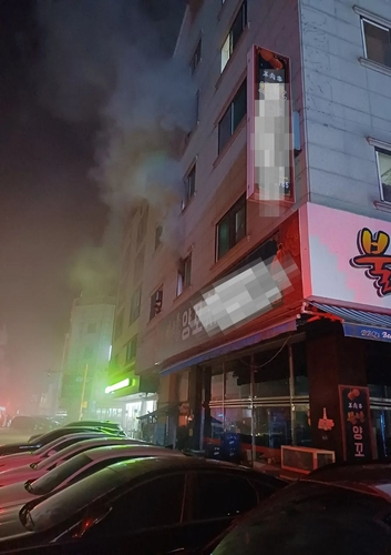 화재현장 [경기소방 제공]