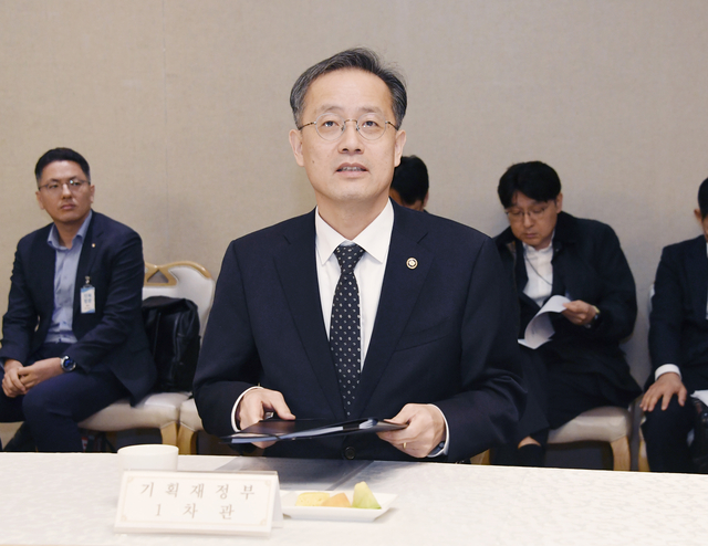 이형일 기획재정부 차관이 28일 정부서울청사에서 열린 ‘외환건전성협의회 겸 MSCI 전담반 회의’를 주재, 모두발언을 하고 있다. [기획재정부]