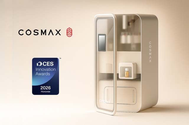 ‘맥스페이스’ CES 2026 혁신상 수상 홍보 이미지. [코스맥스 제공]