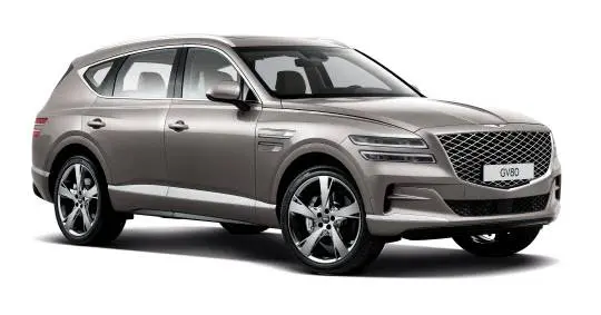 제네시스의 첫 SUV 모델인 2020년 출시된 GV80. 제네시스 브랜드 제공
