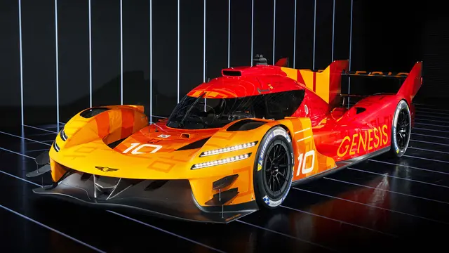 제네시스 GMR-001 하이퍼카 실차 디자인. 제네시스 브랜드 제공