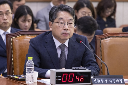 노만석 검찰총장 직무대행. [연합뉴스 자료사진]