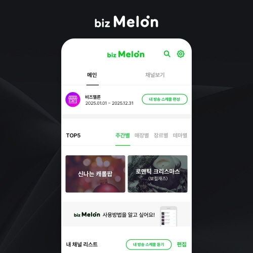 비즈멜론 플레이어