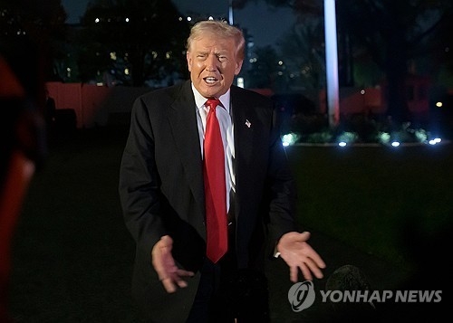 도널드 트럼프 미국 대통령. AP 연합뉴스